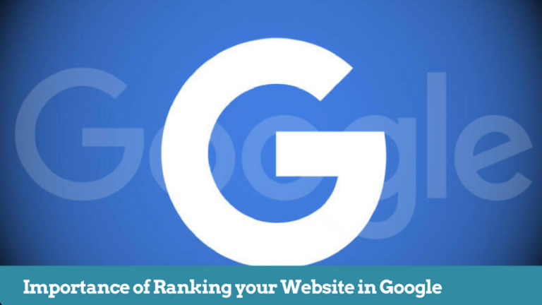 Importance of Ranking your Website in Google